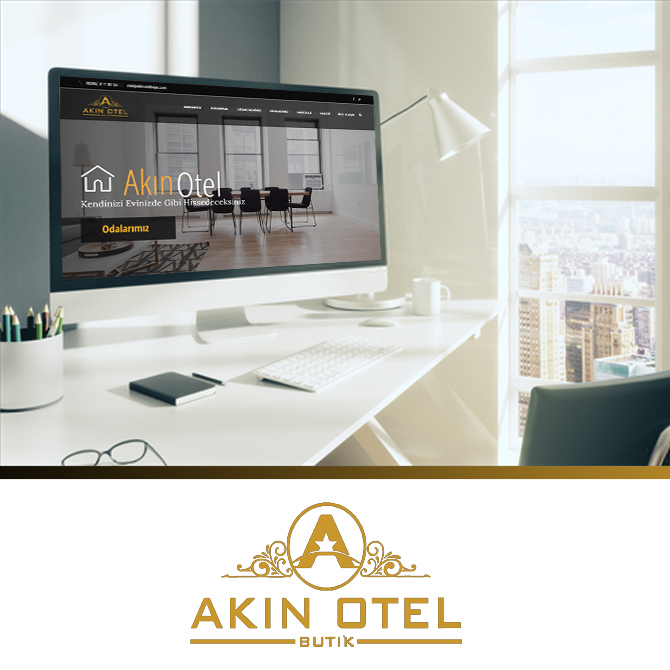 Akın Hotel Biga Web Tasarım Sitesi
