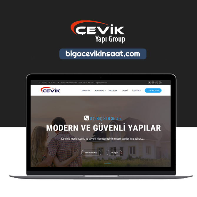Çevik Yapı İnşaat İnternet Adresi