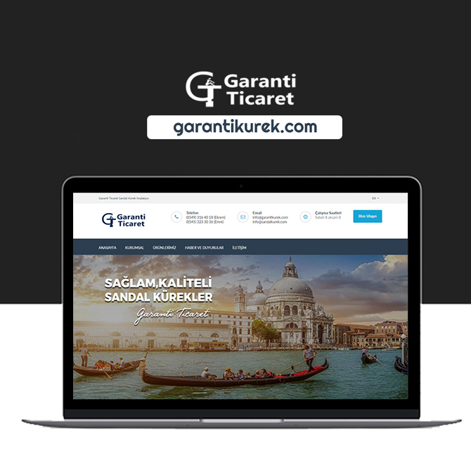 Garanti Ticaret Web Sitesi