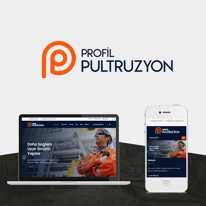 Pultruzyon Profil biga web tasarım