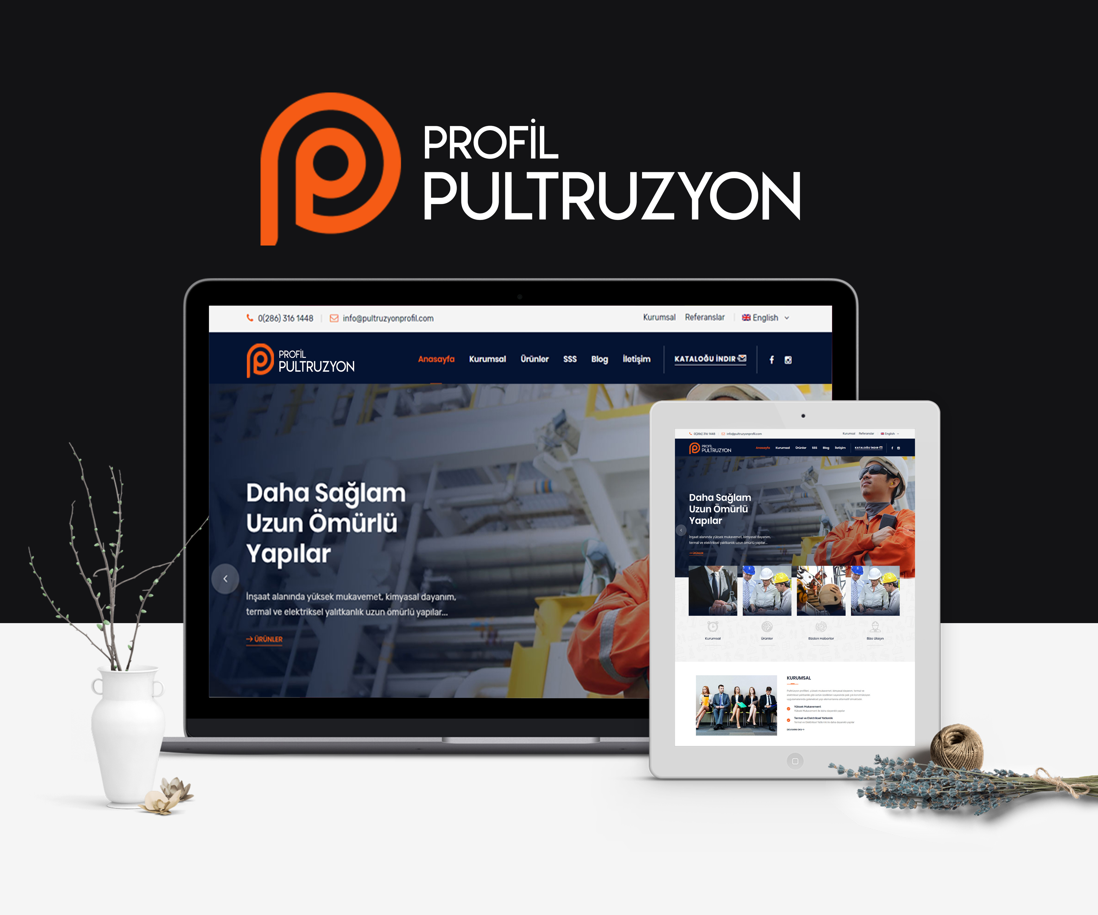 Pultruzyon Profil İnternet Sitesi